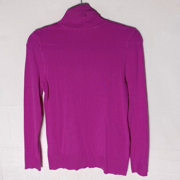 Reitmans R Essentials Pink Long Sleeve Turtleneck Sweater M - Picture 2 of 15